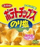 湖池屋 ポテトチップス のり塩 60g×12袋