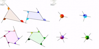 「多角形の外角の和は360度」をGIFアニメで表現。これがわかりやすいと海外で話題に