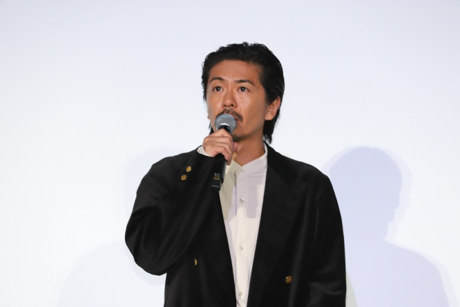 森田剛 登壇！　『劇場版 アナウンサーたちの戦争』　森田は「こういう作品を、未来ある若者に観てもらいたい」