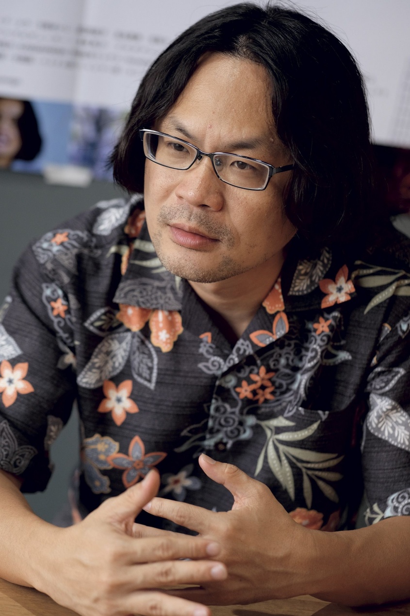 リム・カーワイ（撮影・弦巻勝）