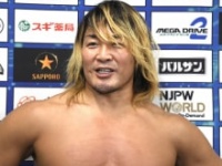笑みを交えながら『G1』を総括する棚橋弘至