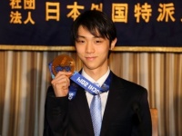 こっちは本物の羽生選手（J-CASTニュース提供）