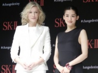 ケイト・ブランシェット＆綾瀬はるかが登場！　SK-IIの新キャンペーン記念イベントに潜入