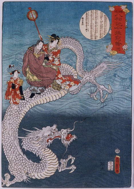 「釈迦八相記今様写絵」 二代目歌川国貞（Wikipediaより）