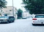 大人も大はしゃぎ？　サウジアラビアに雪が降ったよ！