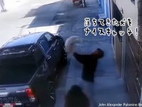 4階から犬が転落！見事受け止め命の危機を救った男性