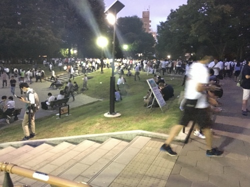 世田谷公園　ポケモンGO