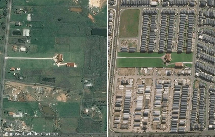 土地開発でまわりの家が買収される中、1軒だけ拒み続けたオーストラリアの家