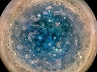 大迫力！NASAの探査機が撮影した木星の台風
