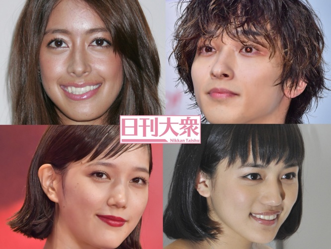 森泉、横浜流星、本田翼、川口春奈