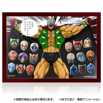 マグネットパワーではなくピンでつけるよ