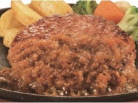 人気のハンバーグ食べ放題