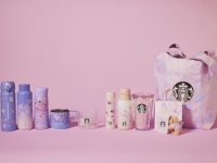 ピンクとブルーの組み合わせがかわいい！　スターバックスのSAKURA グッズ 第一弾が登場
