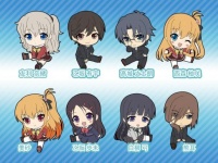 Charlotte ぺたん娘トレーディングラバーストラップ
