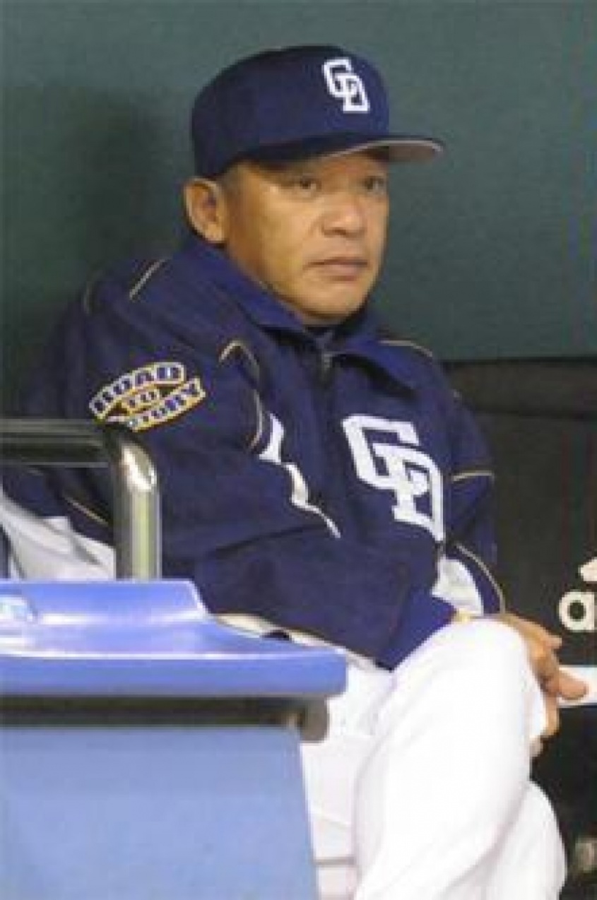 落合博満氏（写真は監督時代）