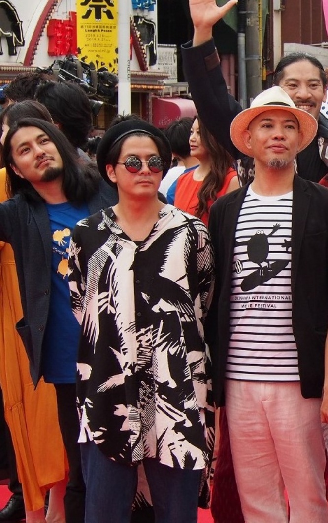 かりゆし58・宮平直樹、新屋行裕、前川真悟、中村洋貴