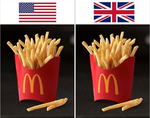 同じ食品なのにイギリスとアメリカでこんなに違う！7つの食品成分表比較