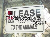 動物園のスタッフたちは愉快な人ばかり！園内に設置されたユニークな注意書き