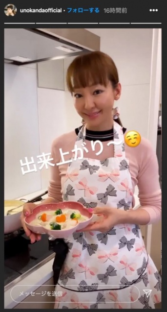 インスタグラム：神田うの（@unokandaofficial）より