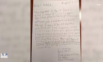 NASA「惑星保護官」の求人に9歳の少年が応募し話題に