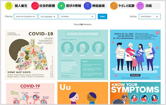 国連コロナイラスト