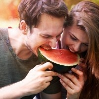 Watermelon as a symbol of summer