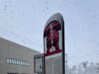 「雪国は助け合い」「一石二鳥」　弘前市内のバス停で体験可能な〝救出体験〟にネット驚がく