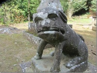 これは、狛犬？？（天城神社提供）