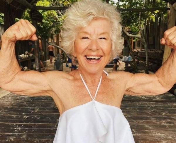 71歳でボディビルディングに目覚めた75歳のパワフルおばあさん