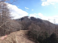 ものすごく特徴的な山、という感じではない七ツ石山（Koda6029さん撮影, Wikimedia Commonsより