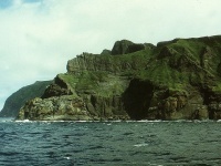 北方四島のひとつである色丹島（「Wikipedia」より）
