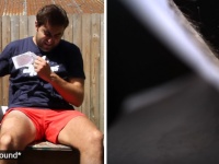 痛ッッ！！ 男性の剛毛をワックス脱毛する瞬間をスローモーションで鑑賞