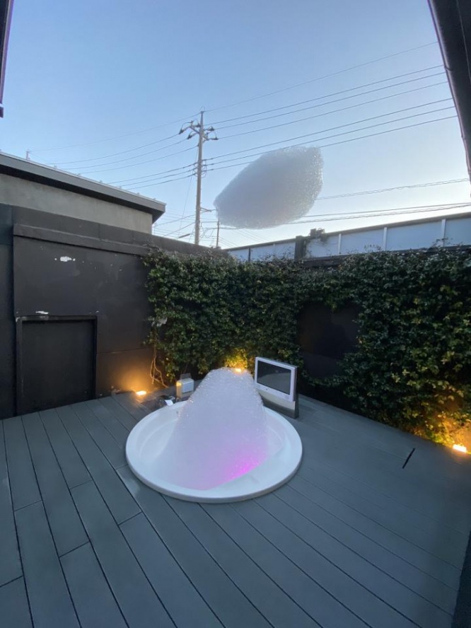 フワッ（画像はおおくらちゃんさんのツイートより）