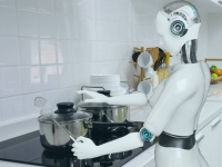 新たに開発されたAI活用で家庭用家事ロボットの作業効率が大幅にアップ