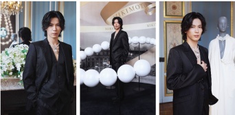 Number_i 神宮寺勇太　海外ファッションイベントに初参加！　神宮寺「ミキモトさんとパリに来られて嬉しい！」