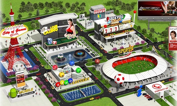 36BOLのコンセプトは「City of Games」。いろいろなゲームがあるのが醍醐味