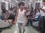 【韓国】電車で発狂するクレイジーなYoutuberの動画が再生数１００万を突破