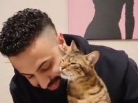 猫を愛し、猫に愛されるピアニストのサーパーさん、今も変わらず猫を保護してピアノを弾いているようだ
