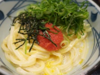 明太釜玉うどん（nekotankさん撮影、Flickrより）