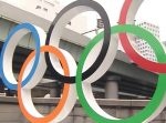 東京五輪開幕までちょうど１年！　日本橋に五輪シンボル登場