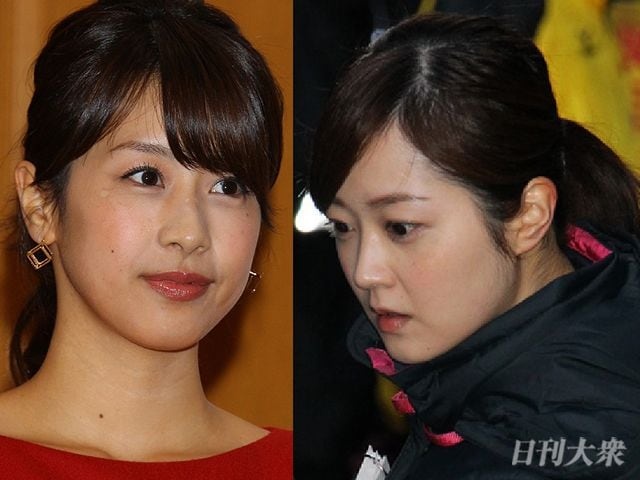 加藤綾子アナ、水卜麻美アナ