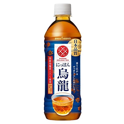 ポッカサッポロ　にっぽん烏龍（500ml×24本入)2ケース