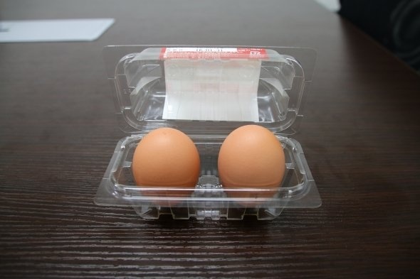 右の卵じゃ上手くいかなかった