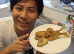 【おっくんの宅飲みグルメ】【サックサク!!!】あじの骨せんべいでビールが美味い!!!