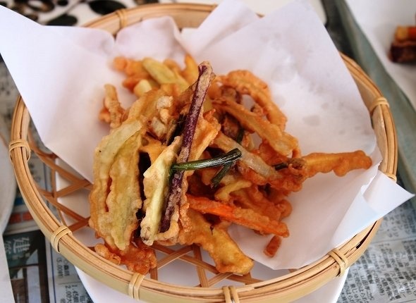 かきあげではなく、がね