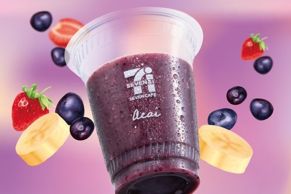 1/2日分の鉄分を摂取！　セブンカフェ スムージー「アサイーバナナスムージー」登場