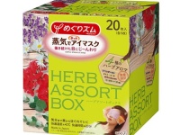 「めぐりズム 蒸気でホットアイマスク」から、4種のハーブの香りが数量限定発売