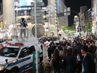 2015年10月30日の渋谷の様子（記者撮影）