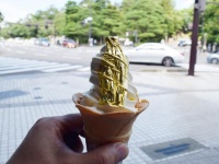 金箔たっぷりだけど...平気なの？（画像はイメージ）