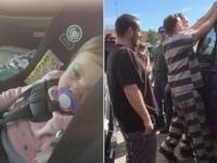 車上荒らしのテクニックが役に立った。囚人たちがドアロックされた車から赤子を5分もかからずに助け出す（アメリカ）